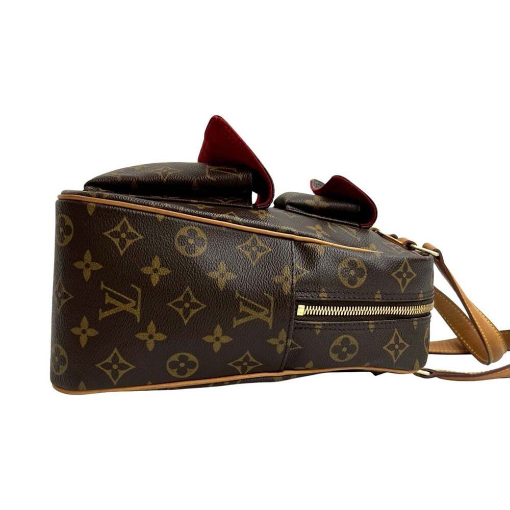 LOUIS VUITTON Brown Monogram Leather Boston Bag - Picture 6 of 10